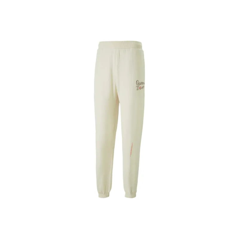 PUMA Casual Pants Men Beige-0