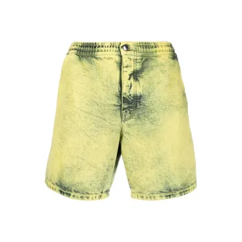 MARNI Denim Shorts Men Green