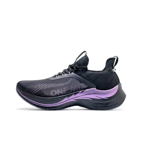 ONEMIX Light Nails Running Shoes Unisex Mysterious Black
