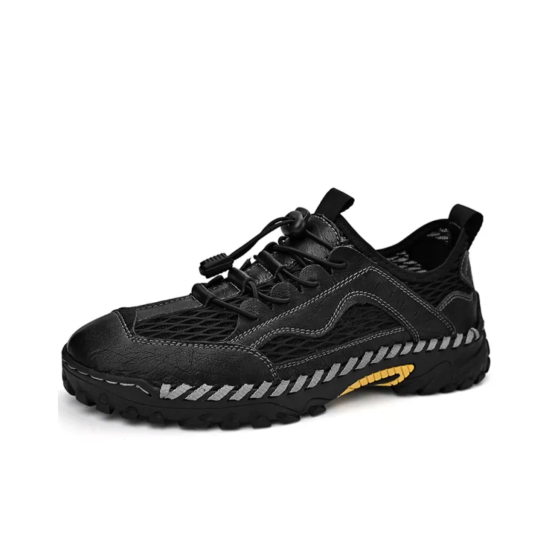 GESENLANG Cushioning, Slip Resistant, And Abrasion Resistant Low Top Casual Shoes Men's-1