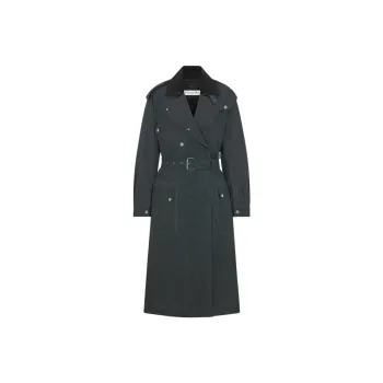 DIOR SS25 Trench Coat Men's Navy