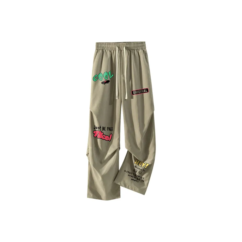 Qnxeey Casual Pants Unisex-21