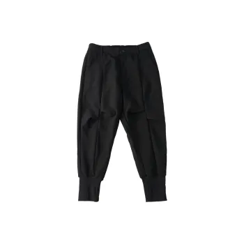 Pin Li Casual Pants Men's Black