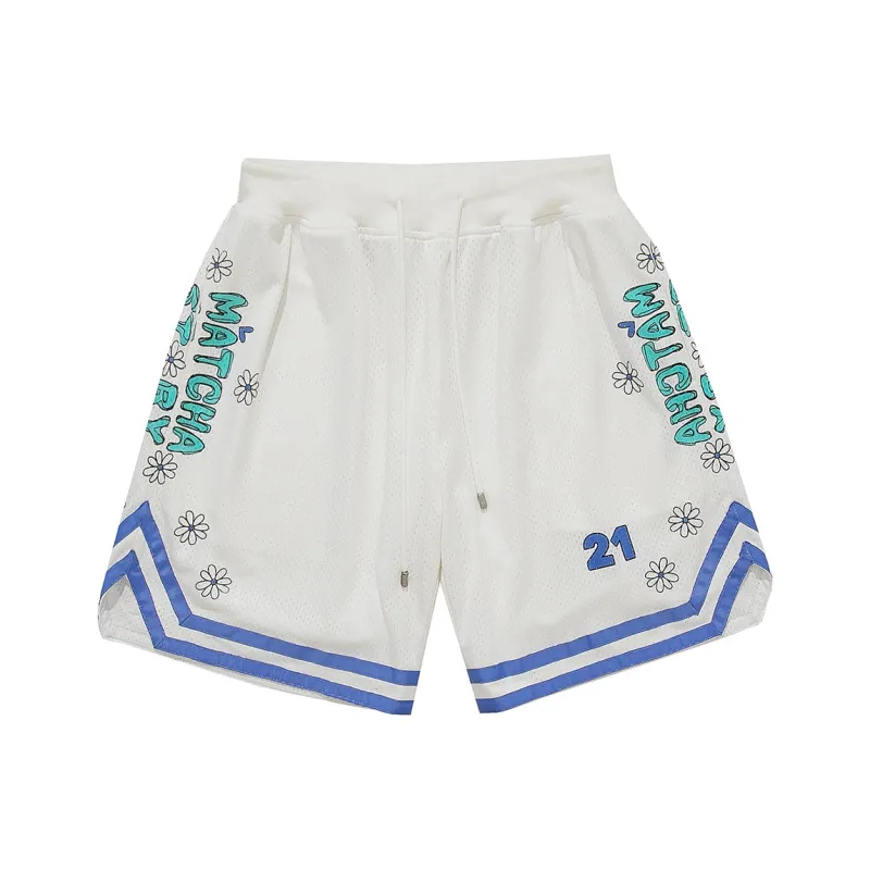 MATCHA STORY Loose Fit Shorts Unisex-0