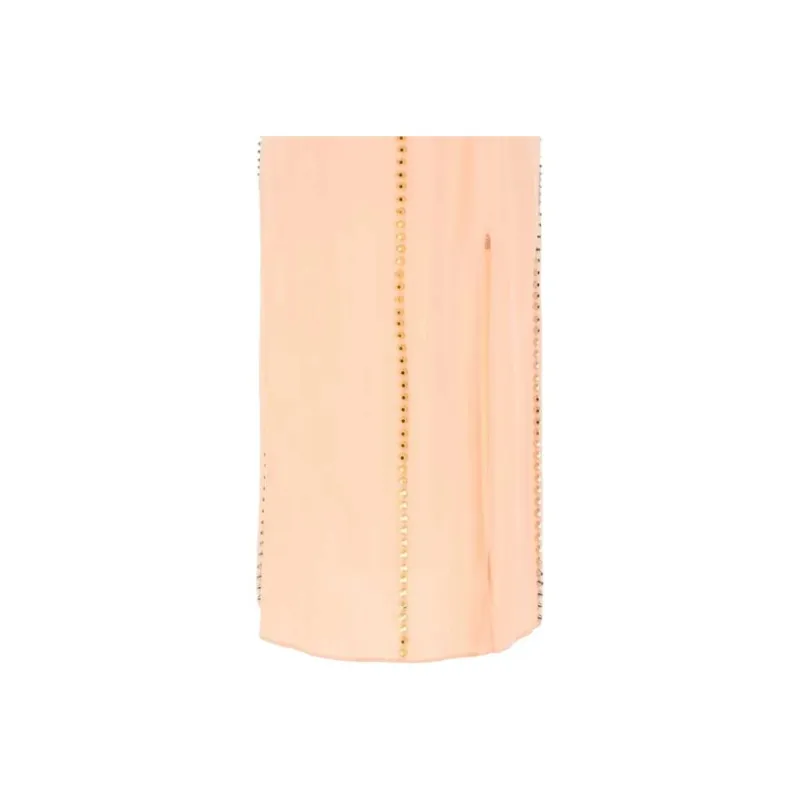 MIU MIU Sleeveless Dress Women's Rose Red-3