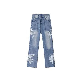 HELEH Jeans Unisex Blue