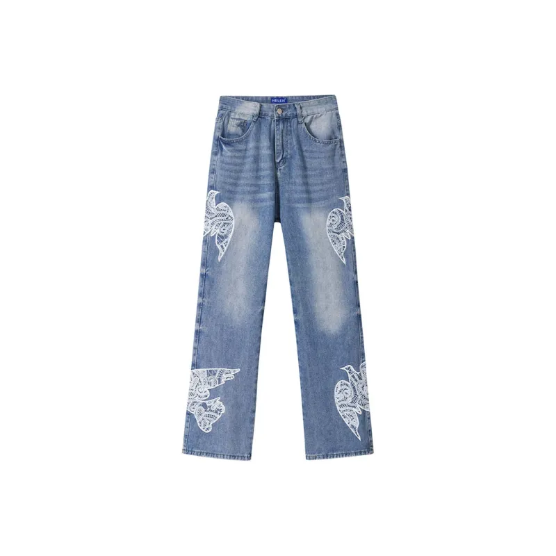 HELEH Jeans Unisex Blue-0