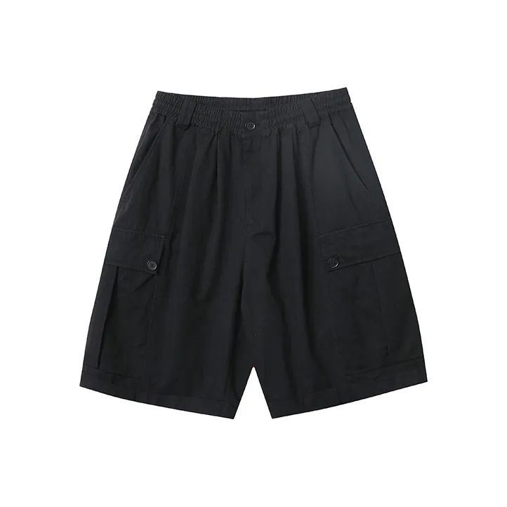 COUNTRY MOMENT Cargo Shorts Men Black-0