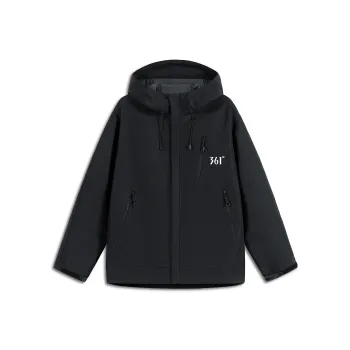361° Trench Coat Unisex Super Black