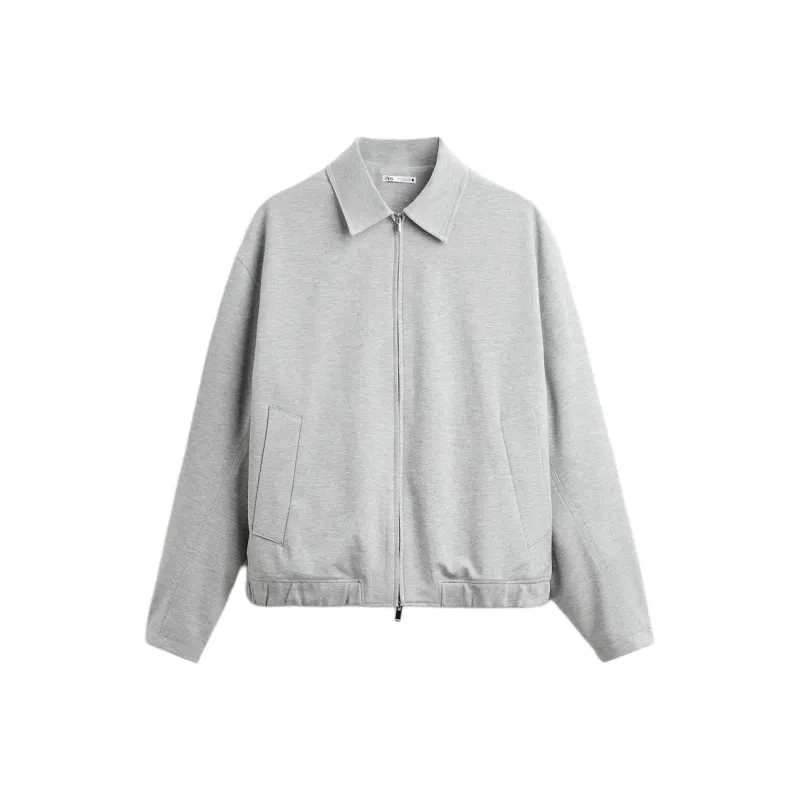 ZARA Jackets Coats Men's Light Gray-0