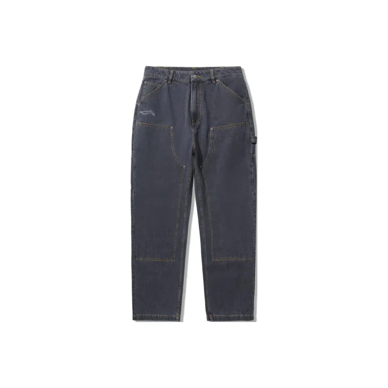 LiNing Jeans Men Black-0