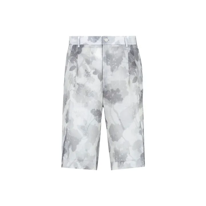 FENDI Casual Shorts Men Gray-0