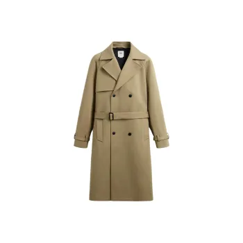 ZARA Trench Coats Men Tan