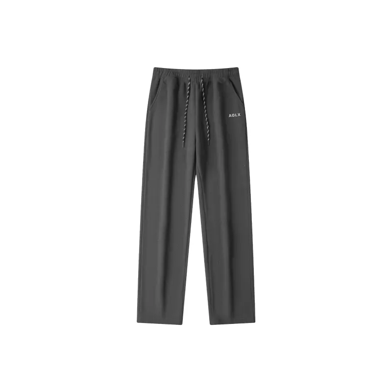 Aol Knitted Sports Pants Unisex-7