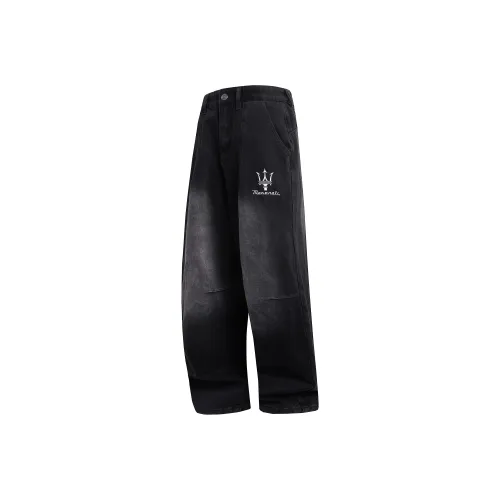 Maserati Jeans Unisex Black