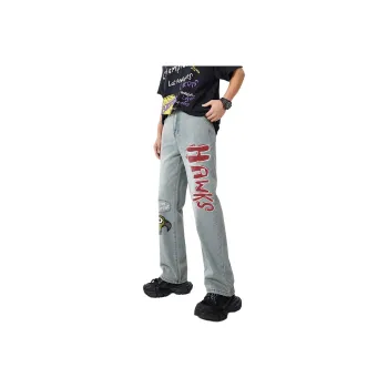 AFTER SCHOOL SPECIAL Jeans Unisex Light Blue