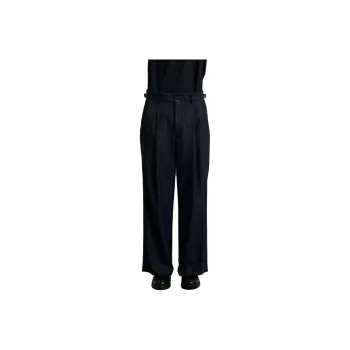 PUBLIC TOKYO FW24 Casual Pants Men's Marine Blue