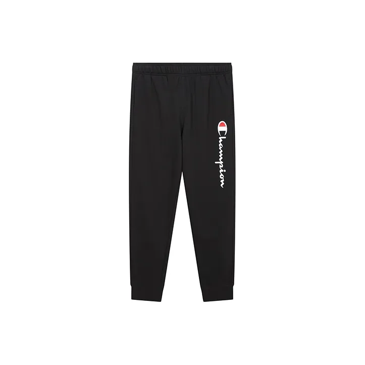 Champion Script Shop Knitted Sweatpants Europe Version Unisex-0