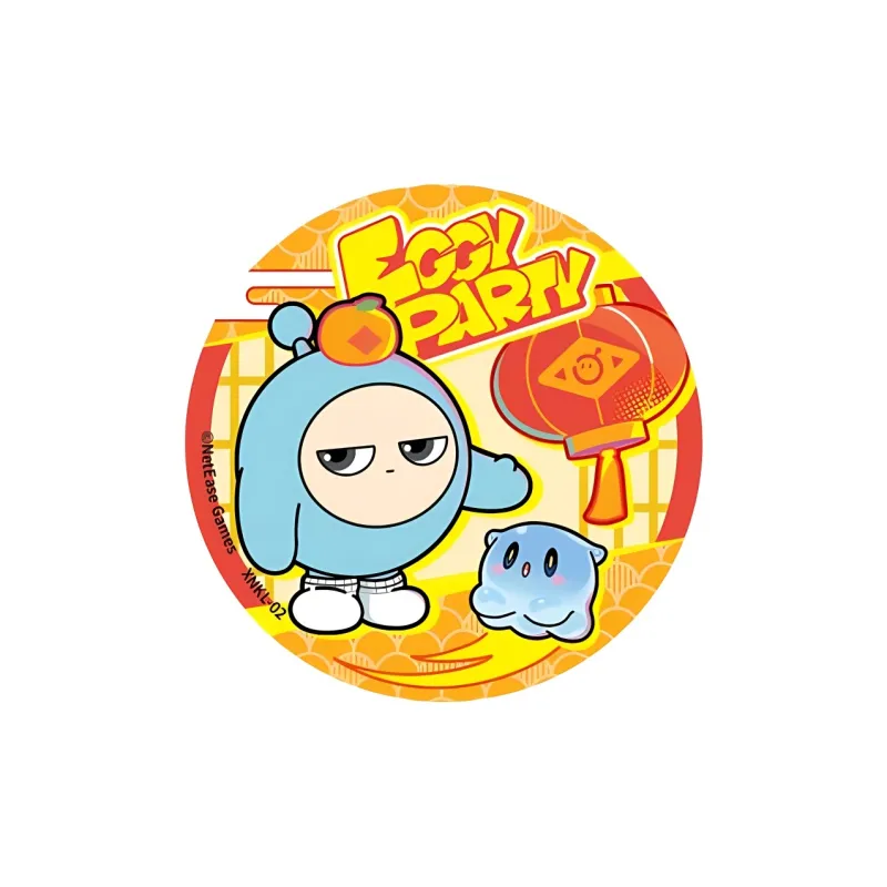 KAYOU Eggy Party Tinplate New Year Collection Badges-4