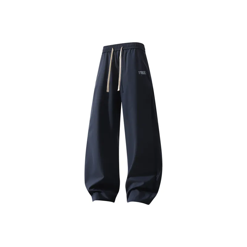 Tre Club Casual Pants Unisex Black-5