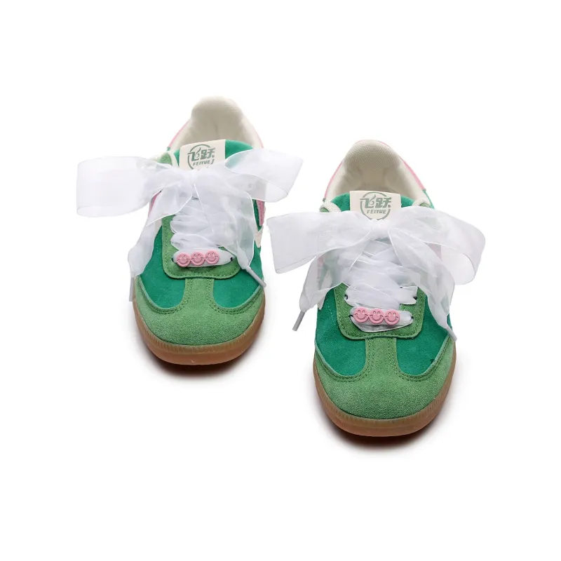 Feiyue Girly Heart Series Anti Slip Wear Resistant Low Top Skateboard Shoes Women's-6