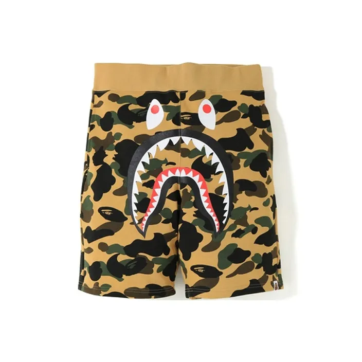A BATHING APE 1st Camo Sweat Shorts-0