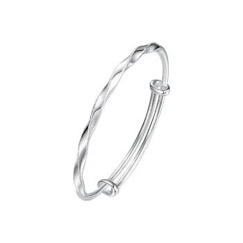 Ascending 999 Fine Silver Bangles Women's