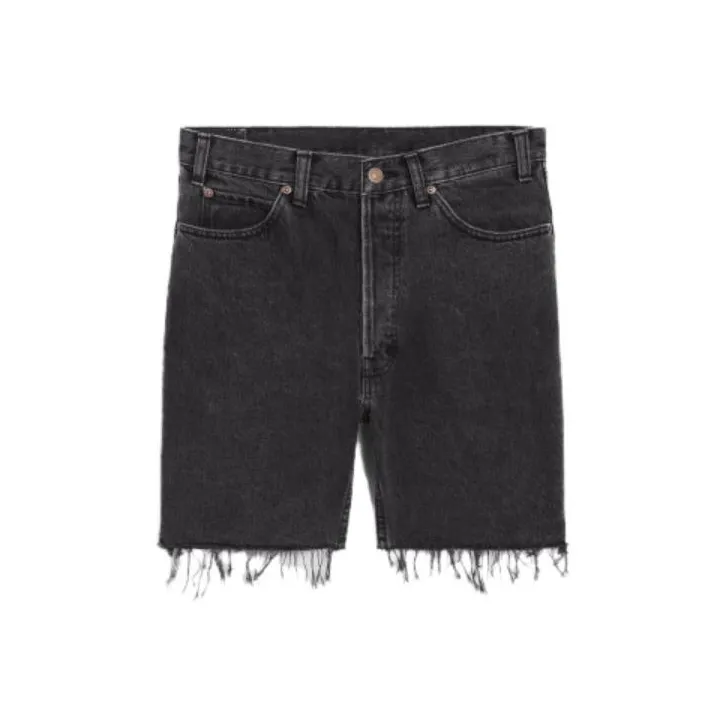 CELINE SS23 Denim Shorts Men's Black-0
