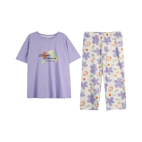 Dorame Pajama Set Women's Light Purple