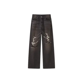 LOVE ME LATER Denim Trousers Unisex