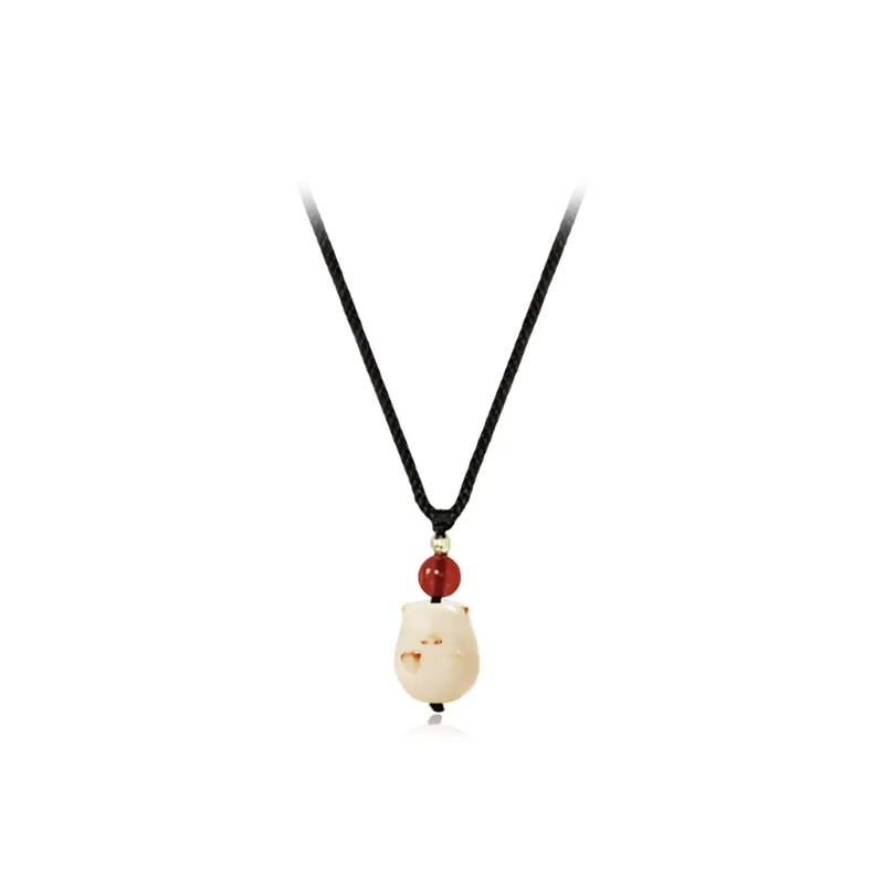 Inkopper Bodhi Seed Necklaces Unisex-9
