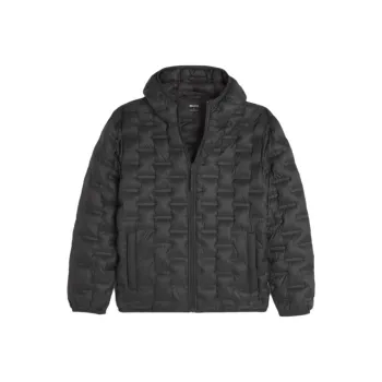 Hollister Puffer Jacket Men's Black
