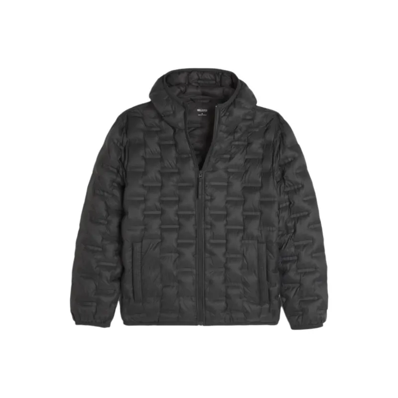 Hollister Puffer Jacket Men's Black-0