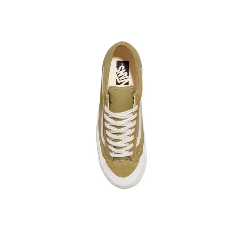 Vans PREMIUM Low Top Skateboard Shoes Unisex Light Green-2