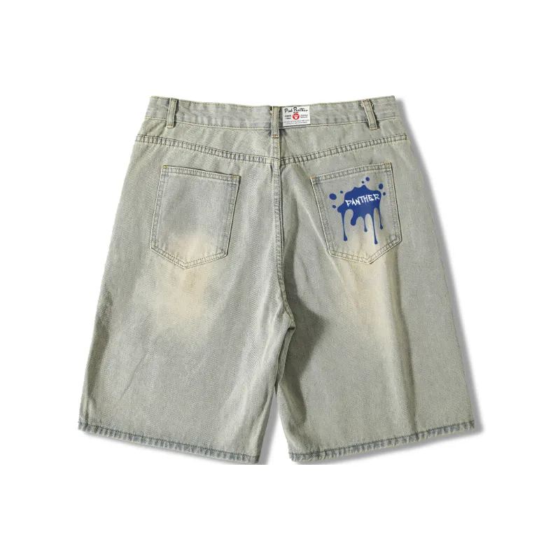 PINK PANTHER Denim Shorts Unisex-12