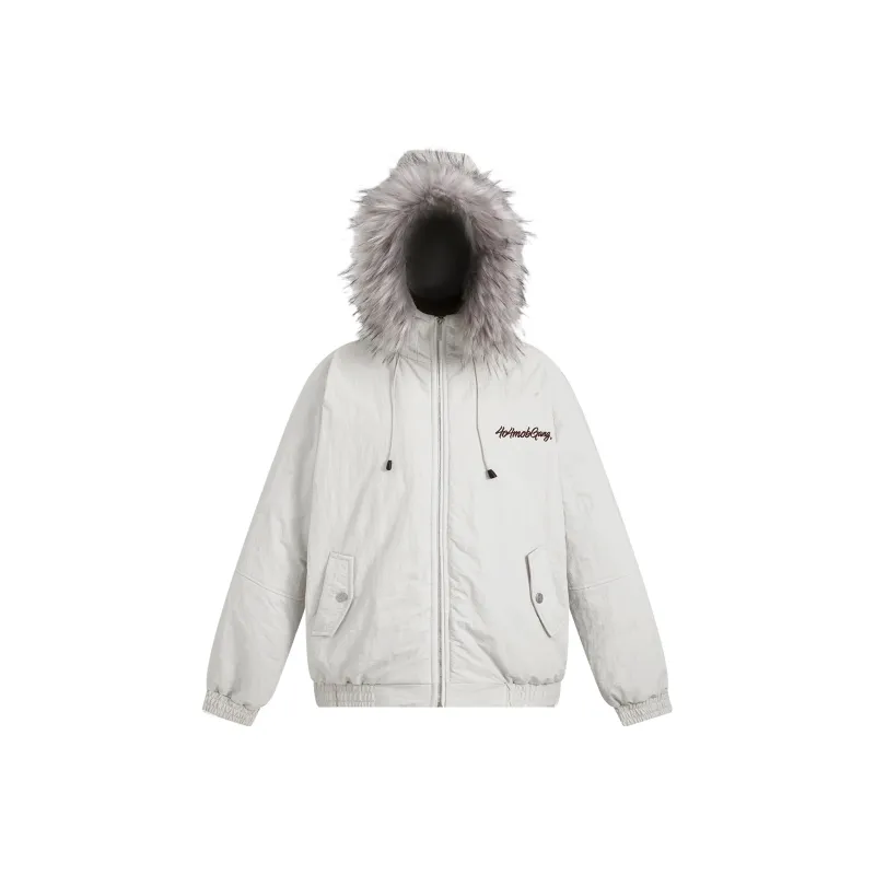 404MOB GANG Puffer Jacket Unisex-2