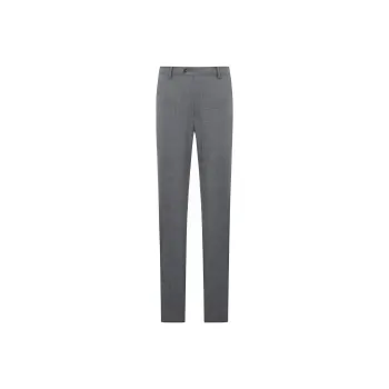SAINT ANGELO Suit Trouser Men's Xingji Gray With Coffee Plaid