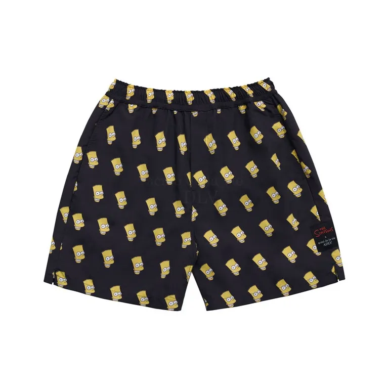 Acme De La Vie/ADLV Simpsons Fitted Shorts Unisex Black-0