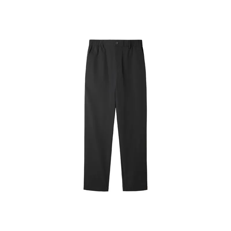 HLA The Mountain Is Not In The High Series Casual Pants Men's Black-0