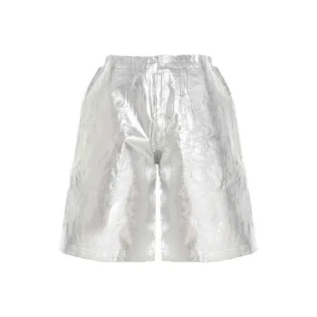 CDG Casual Shorts Men Silver