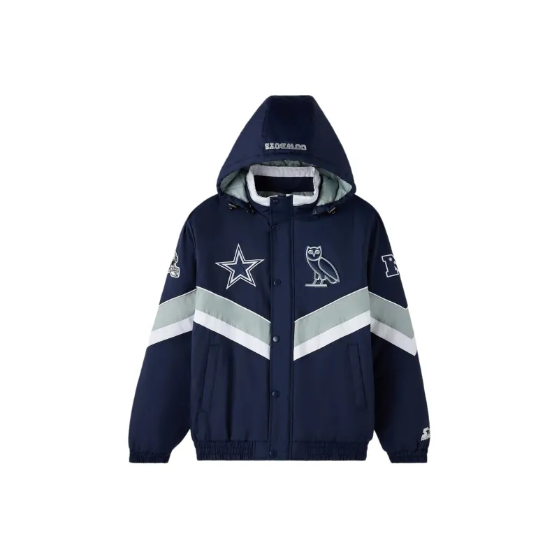 Ovo X NFL Dallas Cowboys Starter Sideline Puffer Jacket-0