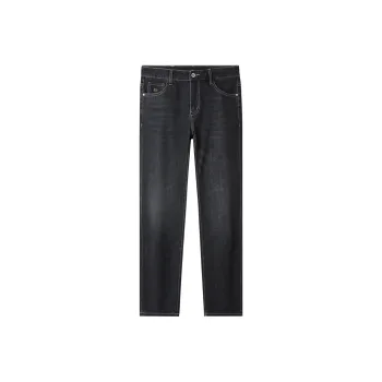 HLA Jeans Men Black Denim Gradient Medium 20
