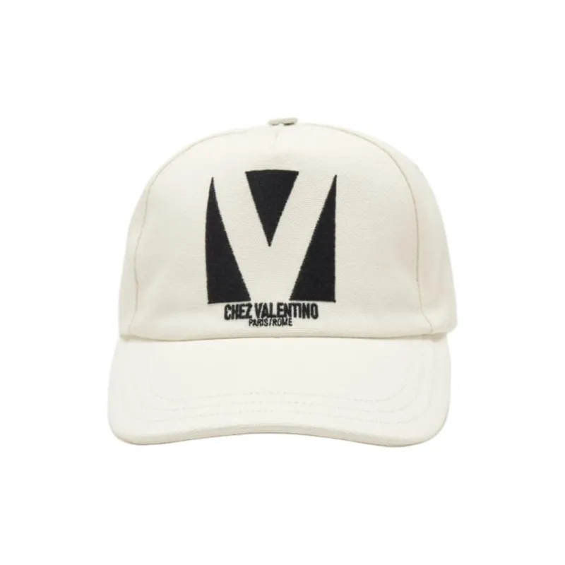 Valentino Logo Embroidered Baseball Cap-1
