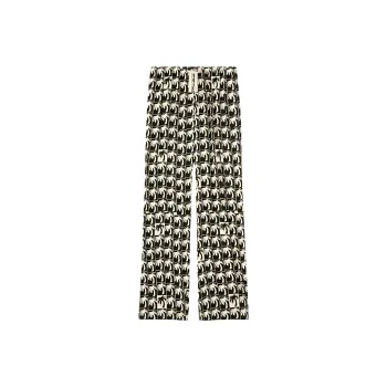 PALM ANGELS Palm Tree Printed Drawstring Trousers