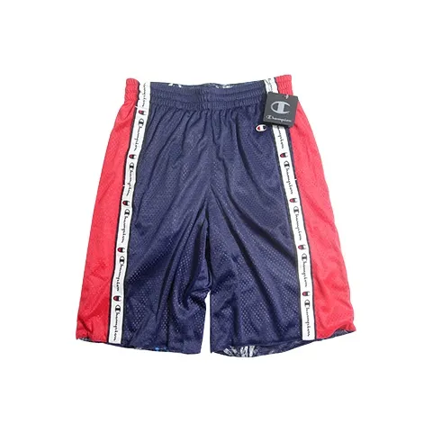 Champion Shorts Unisex Navy Blue Red