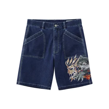 ONIARAI Denim Shorts Men