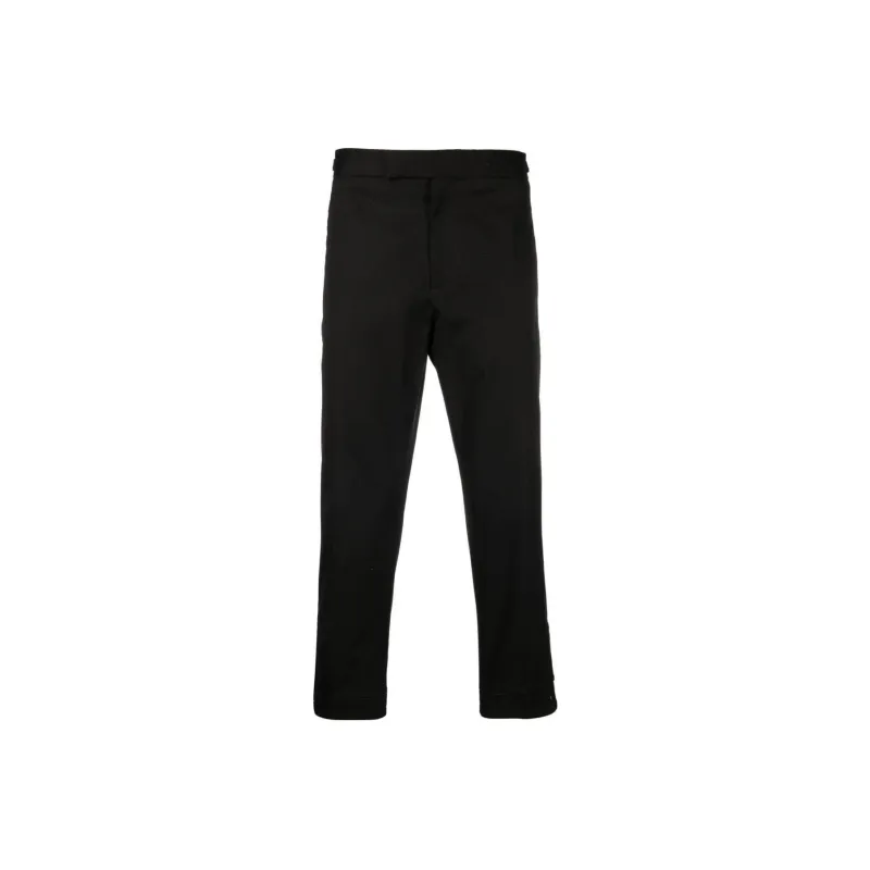 Neil Barrett Button Detailed Cropped Trousers-0