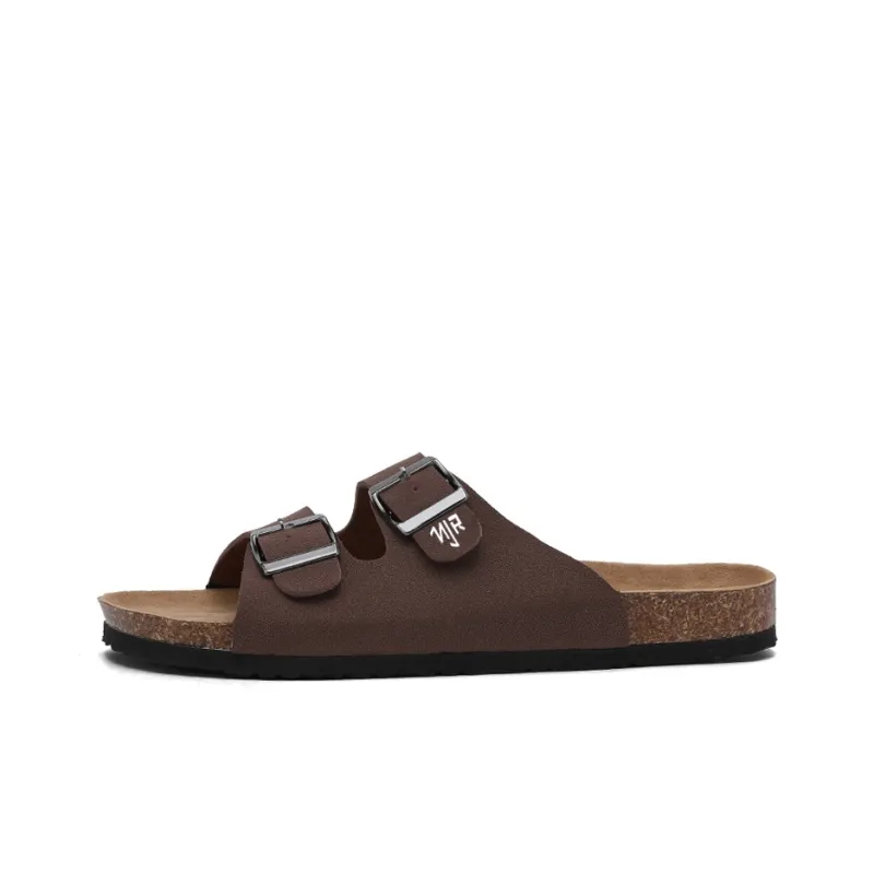 NANJIREN Slip Resistant Abrasion Resistant Slide Slippers Men's-3