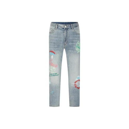 C'N'C Trend Series Jeans Men's Light Blue