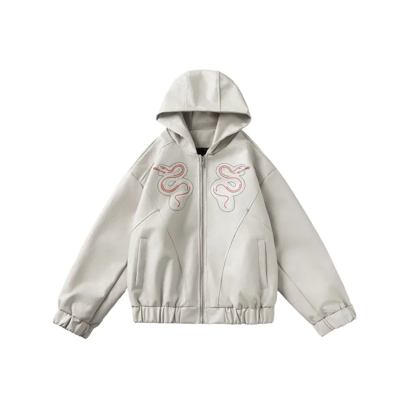 ACUOD BY CHANU Leather Jacket Unisex-2